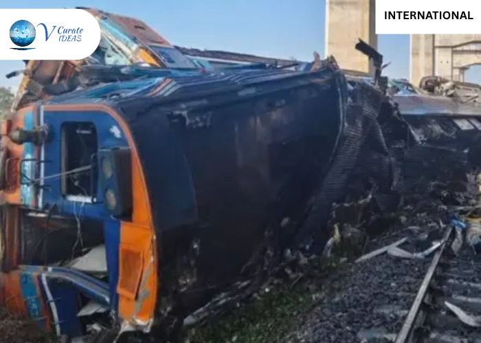 At Least 22 Dead After Crane Collapses Onto Moving Train in Thailand