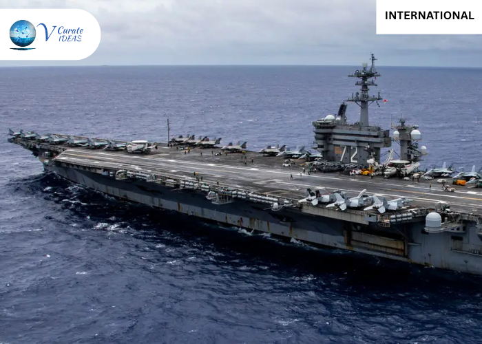 US Build-Up of Warships and Fighter Jets Tracked Near Iran