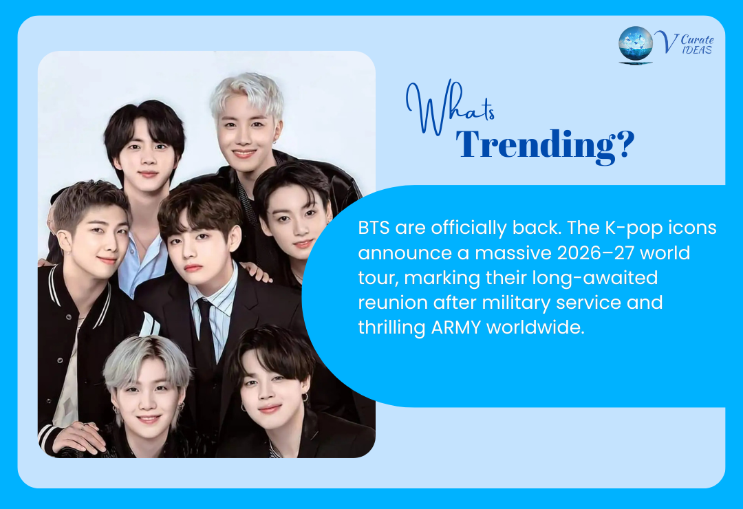 BTS Announce 2026–27 World Tour Comeback